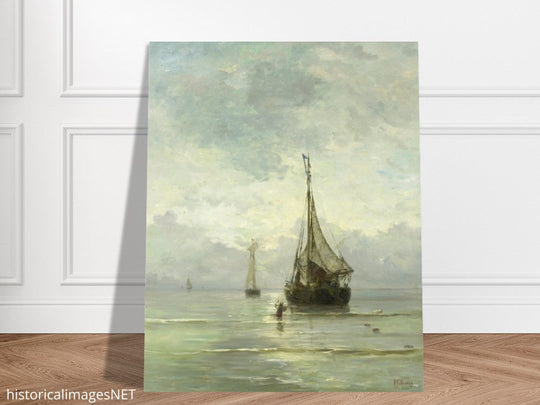 Calm see ( Kalme zee)  by Hendrik Willem Mesda.