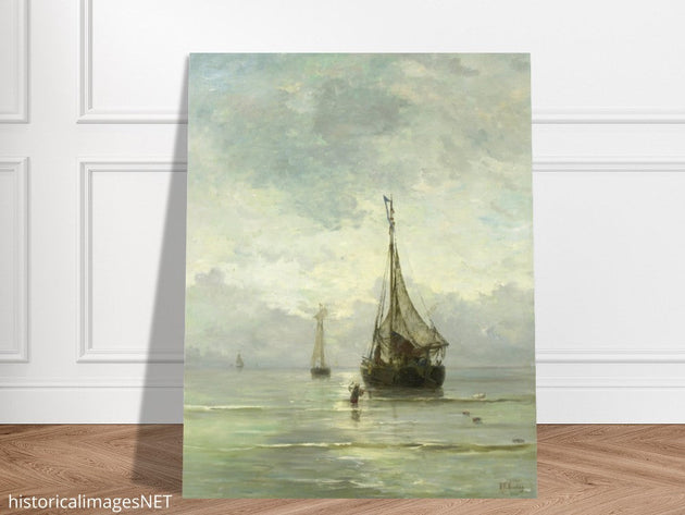 Calm see ( Kalme zee)  by Hendrik Willem Mesda.