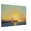 Ivan Aivazovsky  painting Grafskaya wharf, Sebastopol Crimea