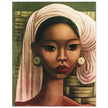 Miguel Covarrubias Bali beauty portrait illustration for a fashion magazine cover.