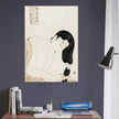 Washing hair by Kitagawa Utamaro,