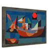 Paul Klee Ruehende Schiffe ( Resting ships )
