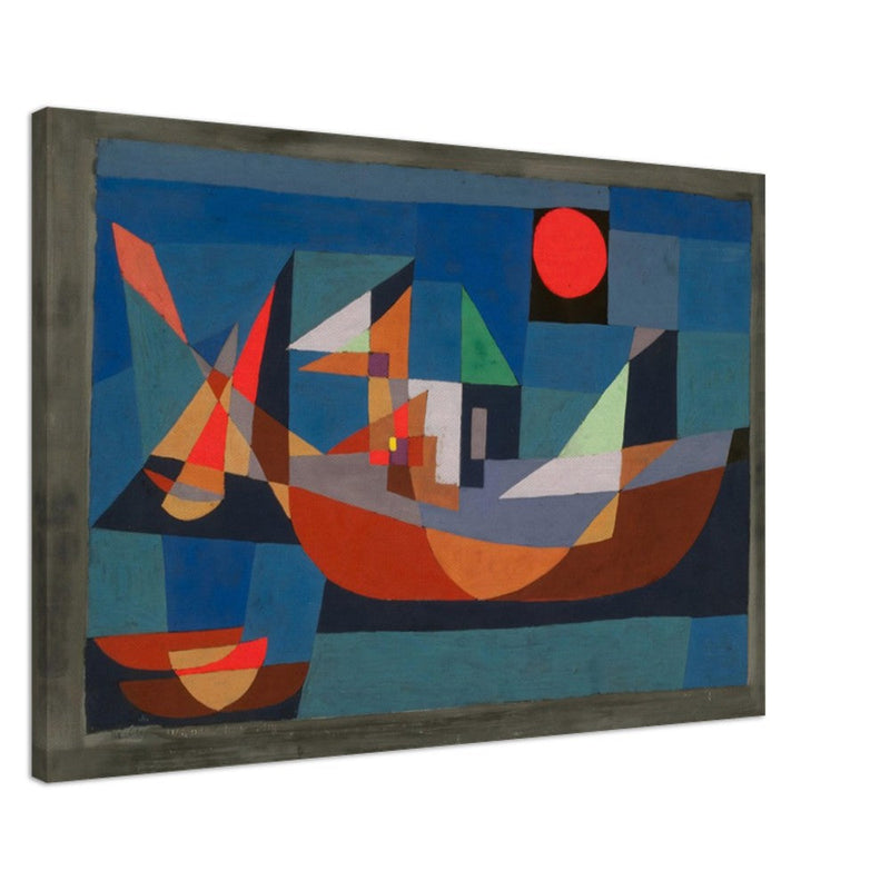 Paul Klee Ruehende Schiffe ( Resting ships )