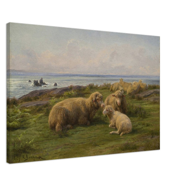 Sheep by the Sea by Rosa Bonheur.