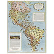 Pictorial map of America. The Pan American Highway route by the General Draft Company