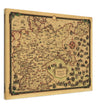 A Pictorial old ancient map of Germany by Ernest Dudley Chase.