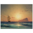 Ivan Aivazovsky  painting Sunset over Ischia