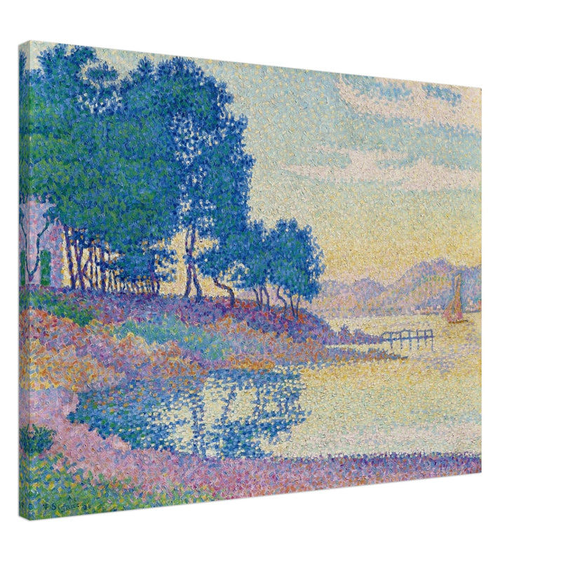 Paul Signac Calanque des Canoubiers Pointe de Bamer, Saint-Tropez painting