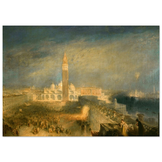 Juliet and her Nurse by Joseph Mallord William Turner. Venice Italy.