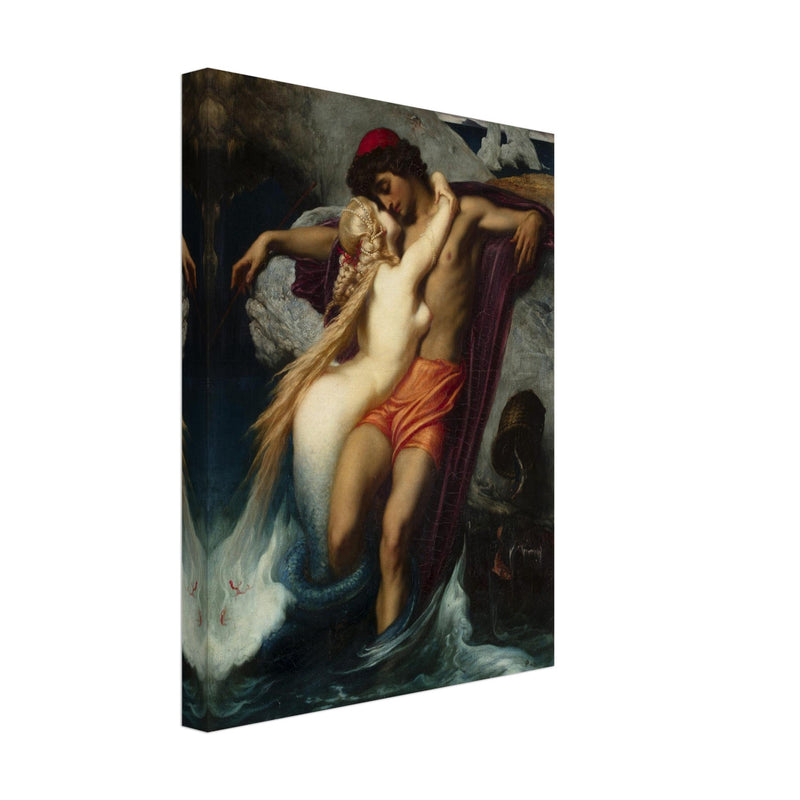 The Fisherman and the Syren painting by Frederic Leighton