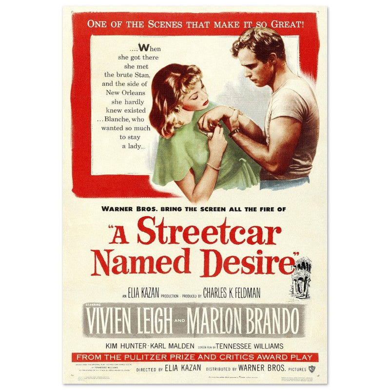 A Streetcar Named Desire movie poster.