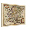 Ancient map of Europe and the Celts. Europam sive Celticam veterem by Abraham Ortelius.