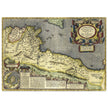 Ancient map of North Africa. Africae Propriae Tabula by Abraham Ortelius