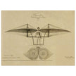 Flight machine invented by Jacob Degen in  1807 also called Degen ornithopter.