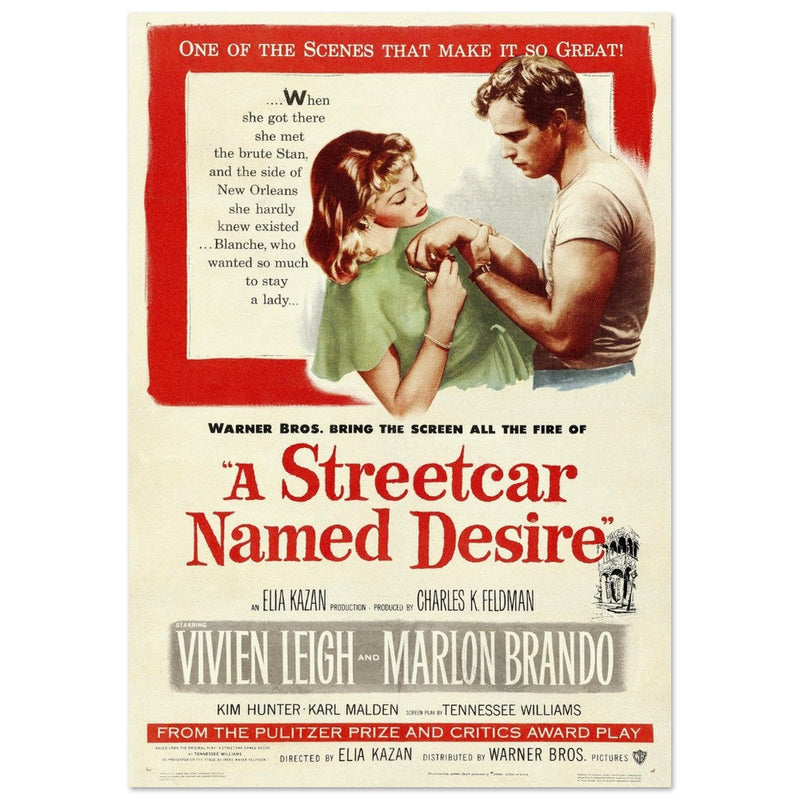 A Streetcar Named Desire movie poster.