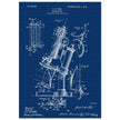 vintage microscope patent by J H Ford.