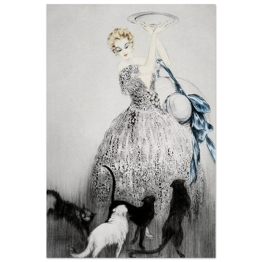 Louis Icart Les Chats (The Cats)