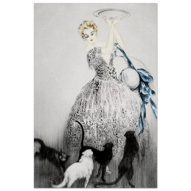 Louis Icart Les Chats (The Cats)