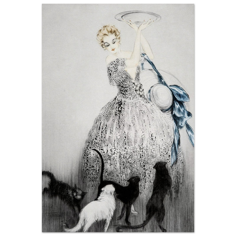 Louis Icart Les Chats (The Cats)