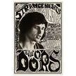 The Doors vintage concert poster. Performance in Los Angeles at the Shrine Exposition Hall 1967.