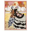 Helen Dryden vintage illustration fashion magazine cover.