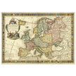 Ancient Europe map of the XVIII century by Guillaumet Danet