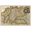 Nova Totius Germaniae Descriptio Geographica  ancient map of Germany by Heinrich Scherer
