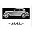 Adler Trumpf Junior Cabrio limousine car vintage print reproduction.