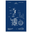 Carbureter vintage patent illustration by John Ford.
