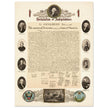 Official Facsimile of the Declaration of Independence 1903.  print.