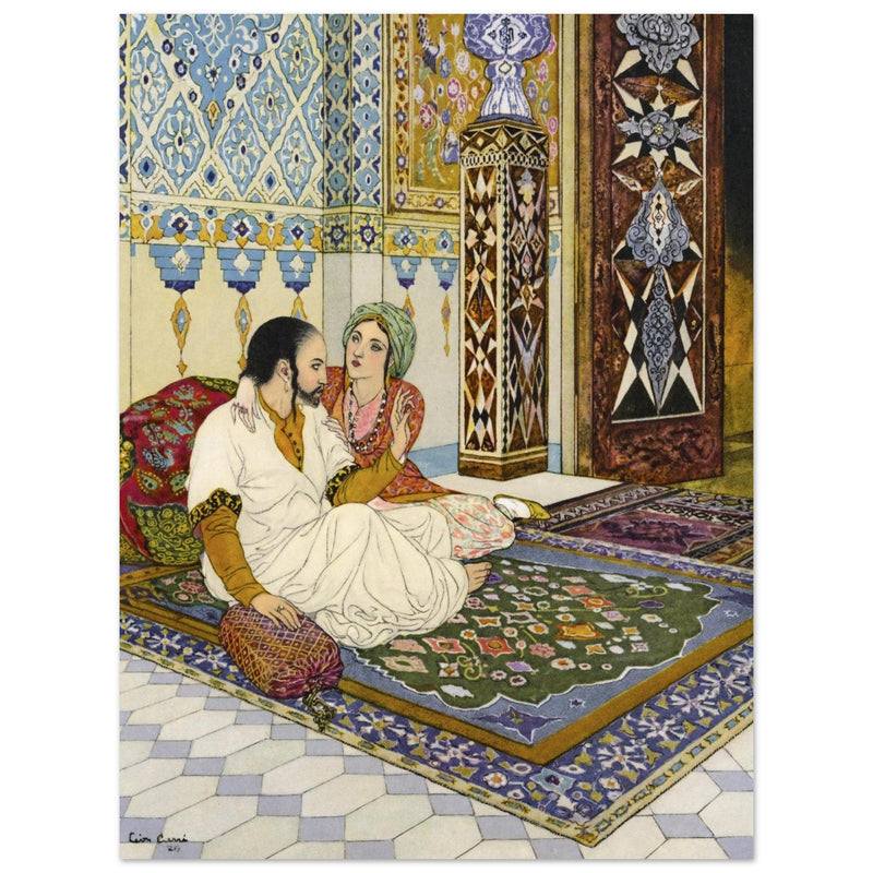 The Arabian Nights One Thousand and One Nights illustration by Leon Carre