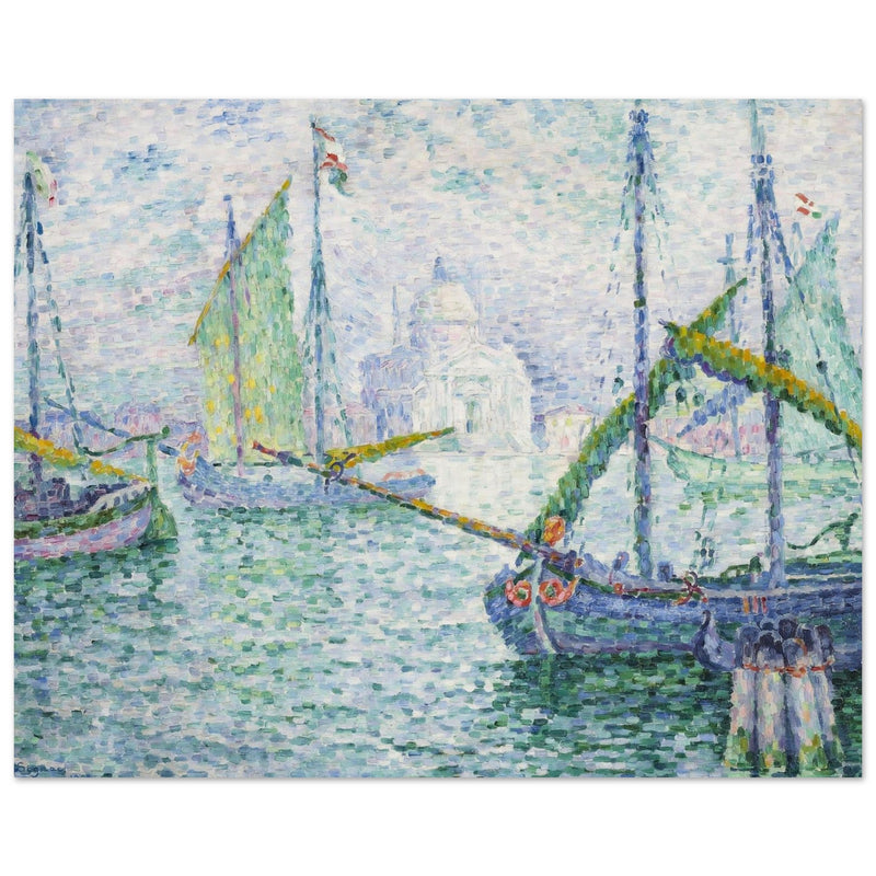 Paul Signac painting Venise. Le Redempteur Venice The Redeemer.