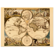 Ancient world map. Nova orbis tabvla in lvcem edita by Frederik de Wit