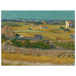 The harvest by Vincent Van Gogh
