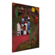 Paul Klee Villa painting.  and redesigned artwork