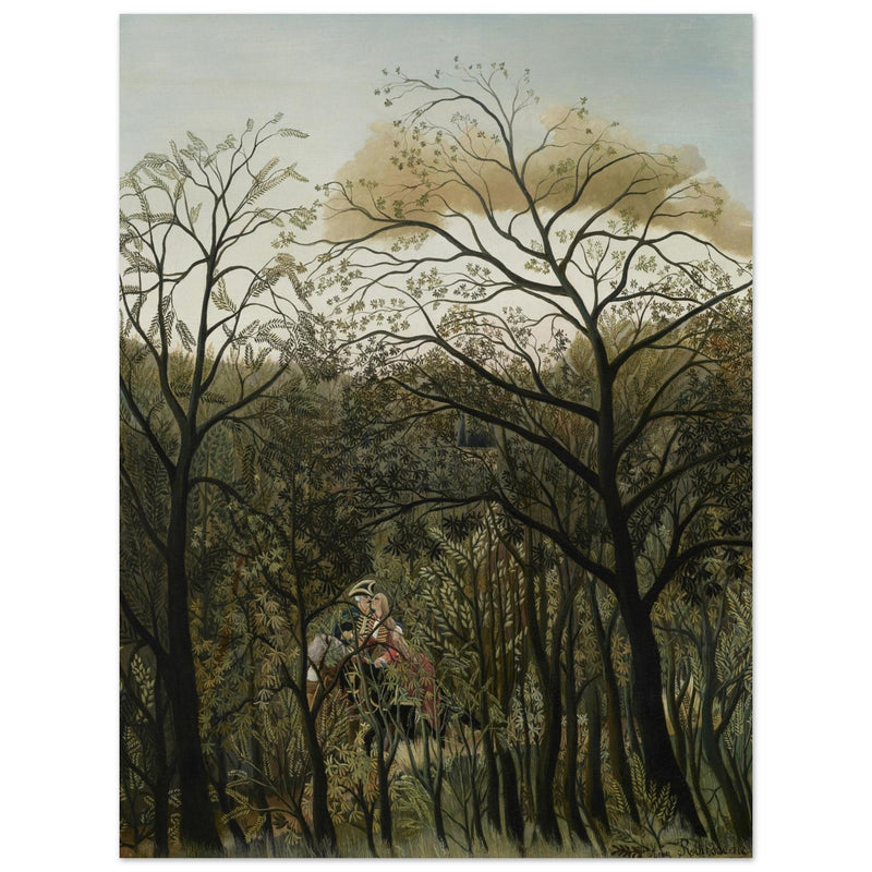 Henri Rousseau Rendezvous in the Forest painting reproduction on canvas o