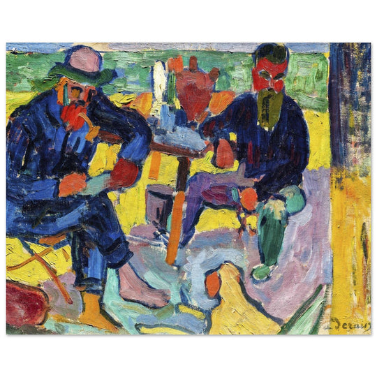 Andre Derain Matisse et Terrus painting
