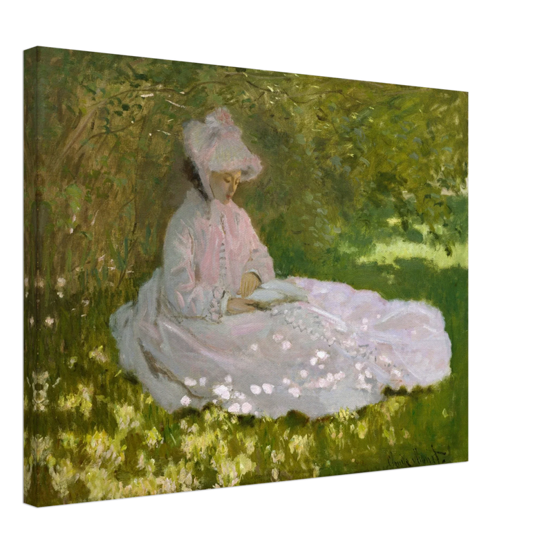 Springtime by Claude Monet