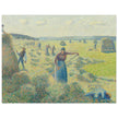La Recolte des Foins  Eragny. The haymaking Eragny by Camille Pissarro 1887.