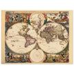 Old world map Orbis Terrarum Nova et Accuratissima Tabula 1658 by  Nicolaes Visscher