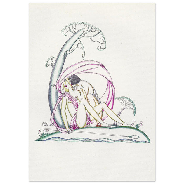 Daphnis and Chloe illustration by John Austen.