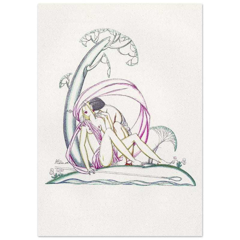 Daphnis and Chloe illustration by John Austen.