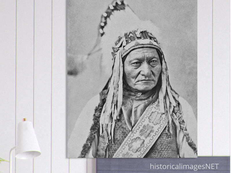 Sitting Bull native american leader.