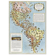 Pictorial map of America. The Pan American Highway route by the General Draft Company