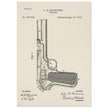 Firearm mechanism patent by John M. Browning.
