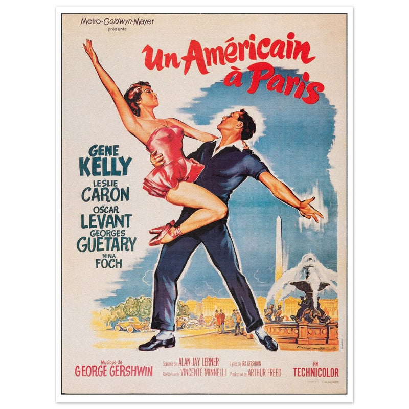 Un Americain a Paris movie poster.