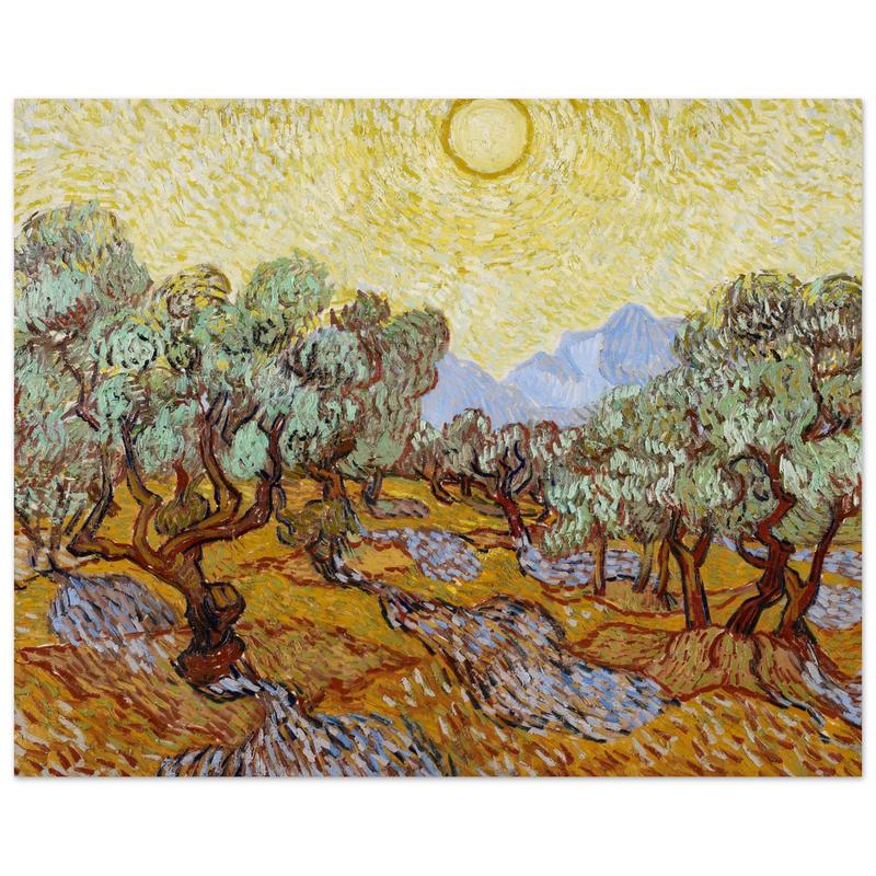 Olive Trees by Vincent Van Gogh