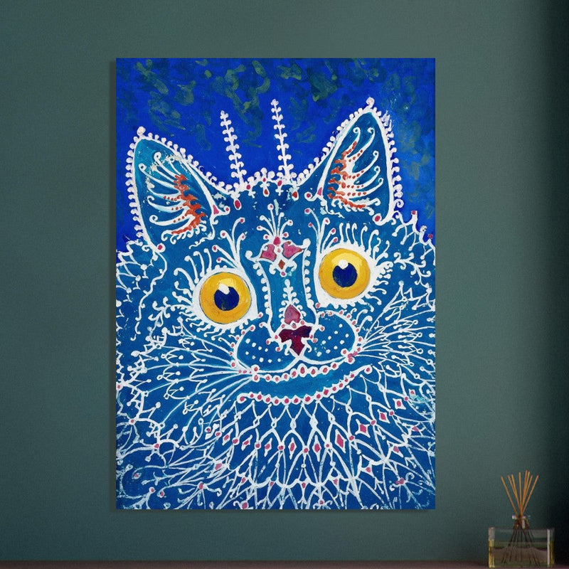 Cat Gouache by Louis Wain.