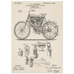 Motorcycle old patent 686284 by Gottschalk