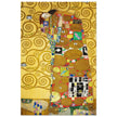 Gustav Klimt preparatory design for The lovers